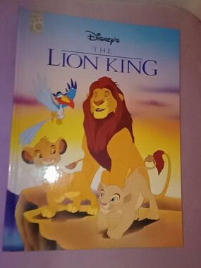 Disney The Lion King Hardcover Storybook